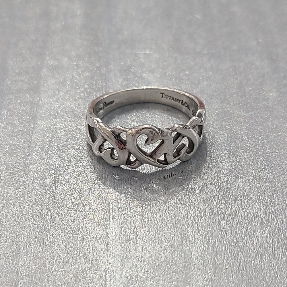 Tiffany & Co Paloma Picasso Loving Heart Ring Size 7